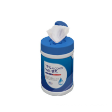 Private Label Adult Empty Dry Wet Wipe in Canister Bucket Lid Multi Surface Universal Wipe